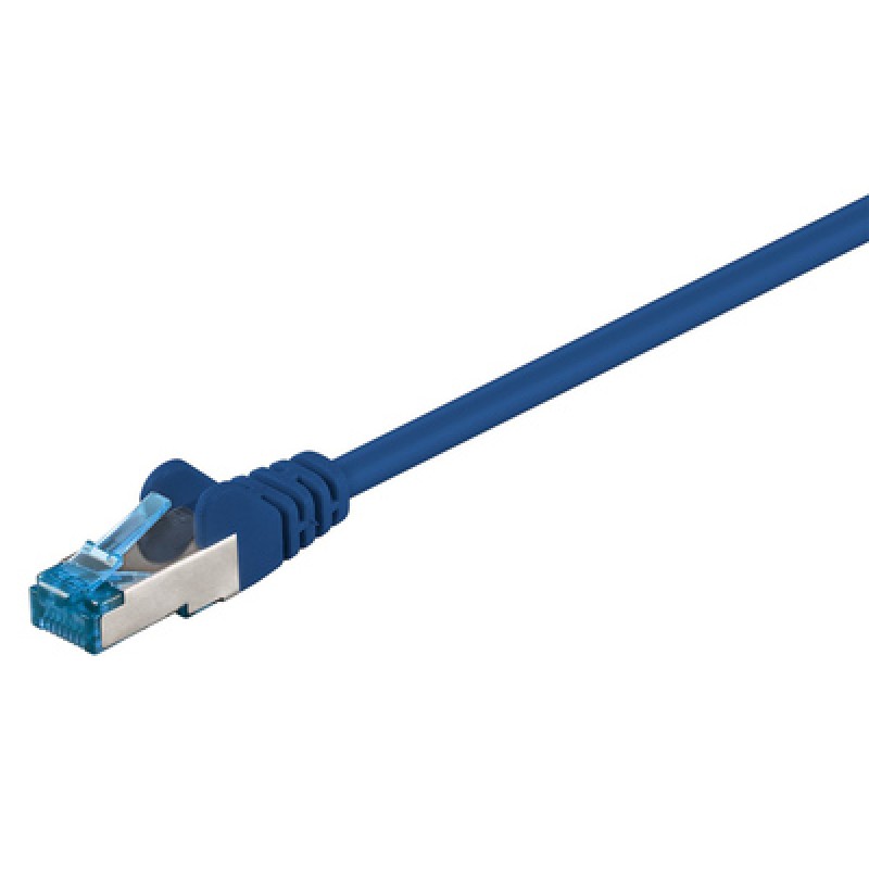 GOOBAY GOOBAY καλώδιο δικτύου 93738, CAT 6A S/FTP (PiMF), Copper, 2m, μπλε