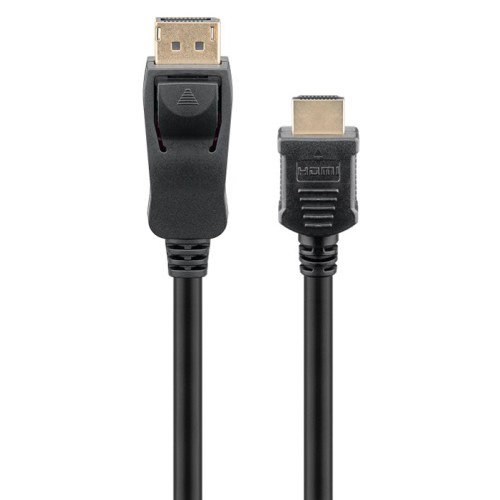 GOOBAY GOOBAY καλώδιο DisplayPort σε HDMI 64836, 4K/30Hz, 2m, μαύρο