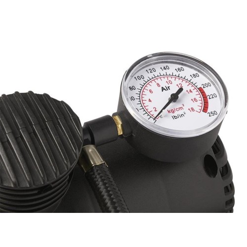 PROPLUS PROPLUS συμπιεστής αέρος αυτοκινήτου 580226 με μανόμετρο, 12V, 250PSI
