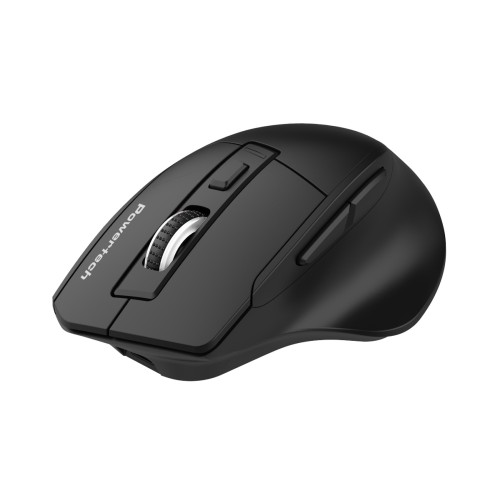 Powertech POWERTECH ασύρματο ποντίκι PT-1272, USB δέκτης, 1600DPI, μαύρο