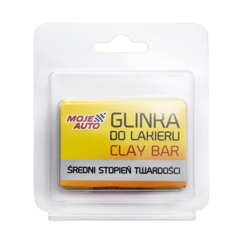 MOJE AUTO MOJE AUTO πηλός καθαρισμού χρώματος αυτοκινήτου 19-645, 60g, κίτρινος