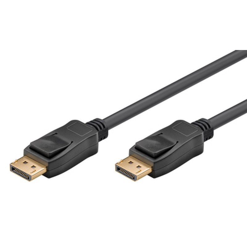 GOOBAY GOOBAY καλώδιο DisplayPort 64797, 8K/60Hz, 32.4 Gbps, 1m, μαύρο