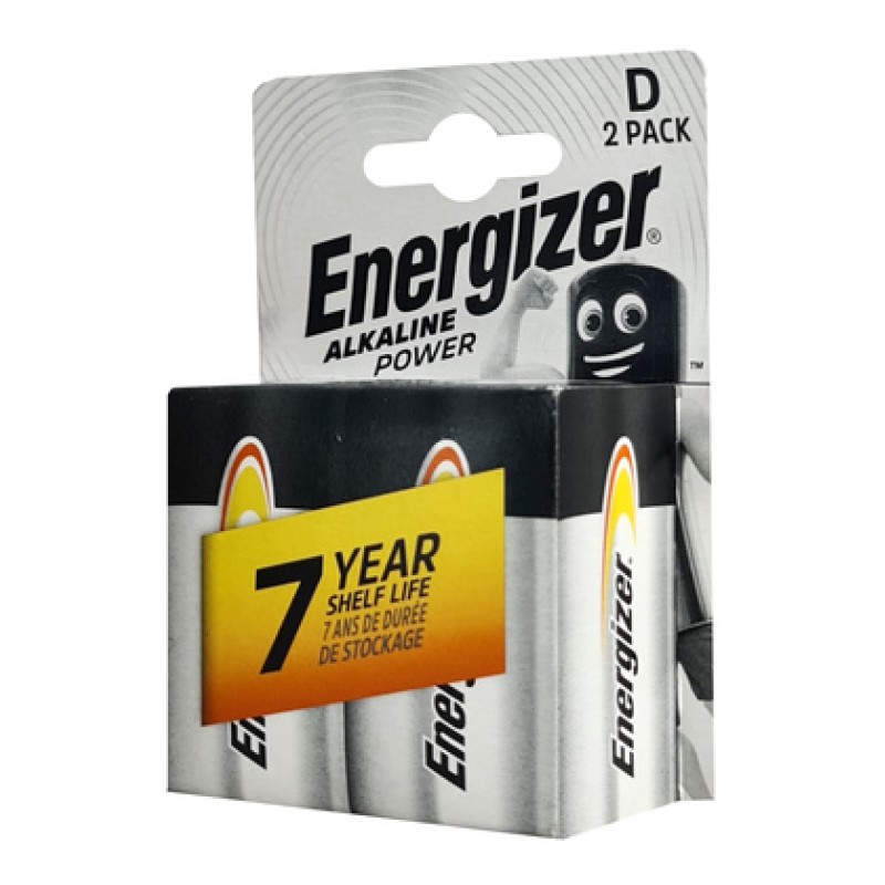 Energizer ENERGIZER αλκαλικές μπαταρίες Alkaline Power, D/LR20, 1.5V, 2τμχ