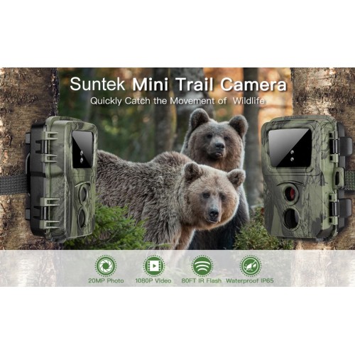 SUNTEK SUNTEK κάμερα κυνηγού MINI600, PIR, 20MP/1080p, SD, IP65