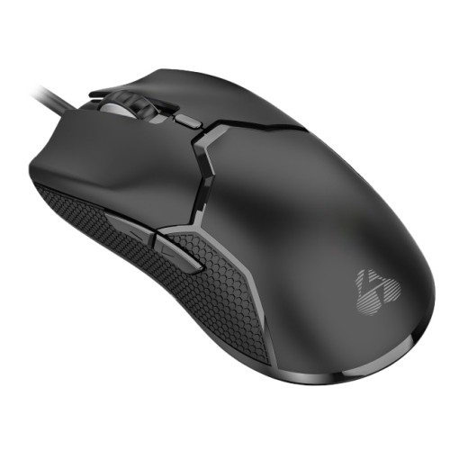 Powertech POWERTECH ενσύρματο ποντίκι PT-1289, οπτικό, έως 1600DPI, μαύρο