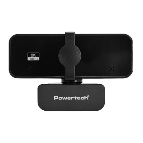 Powertech POWERTECH web camera PT-1291, 5MP, 2K Quad HD, αυτόματη εστίαση, 1.5m, μαύρη