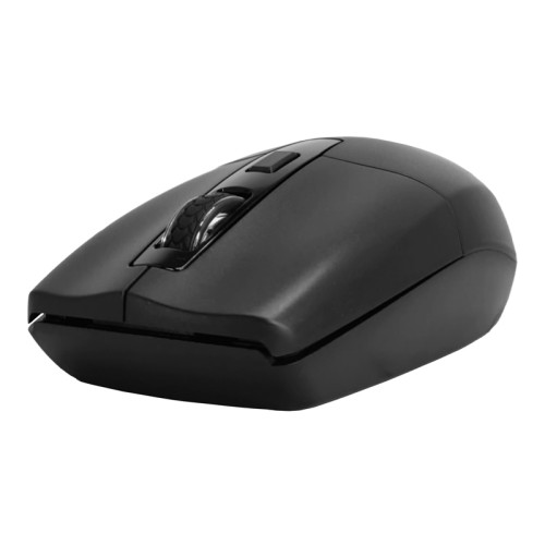 Powertech POWERTECH ασύρματο ποντίκι PT-1294, USB δέκτης, έως 1600DPI, μαύρο