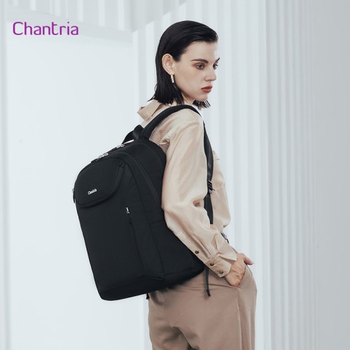 CHANTRIA CHANTRIA γυναικεία τσάντα πλάτης CB00638 με θήκη laptop 15.6