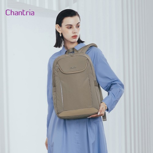 CHANTRIA CHANTRIA γυναικεία τσάντα πλάτης CB00638 με θήκη laptop 15.6