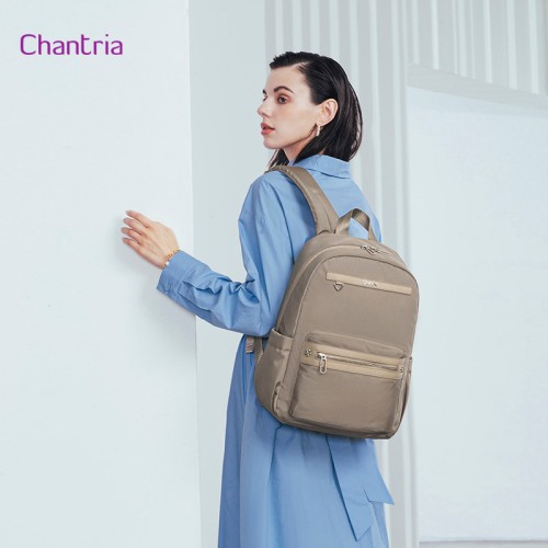 CHANTRIA CHANTRIA γυναικεία τσάντα πλάτης CB00649 με θήκη laptop 14