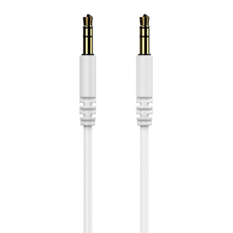 CELEBRAT CELEBRAT καλώδιο ήχου 3.5mm AU-01, AUX, 1m, λευκό