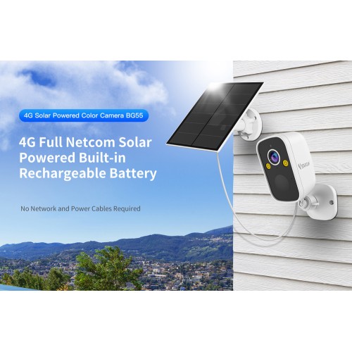 VSTARCAM VSTARCAM smart ηλιακή κάμερα BG55, 3MP, 4G, SD, 5000mAh, IP66