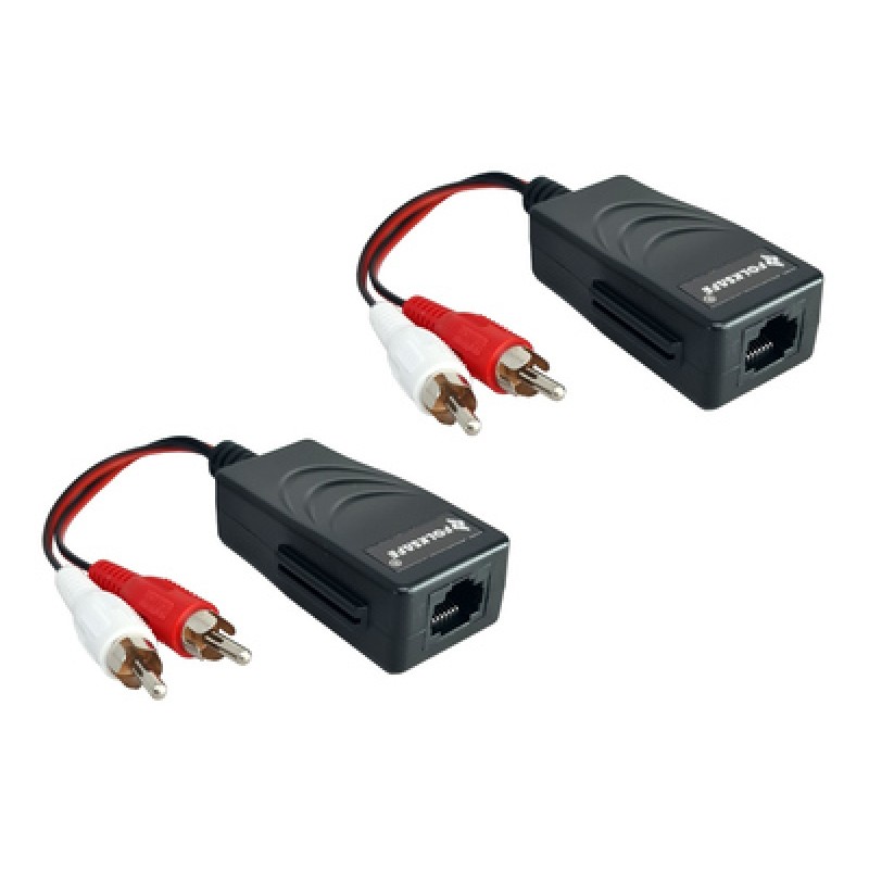 FOLKSAFE FOLKSAFE audio extender FS-2001AA μέσω καλωδίου RJ45, RCA σε RCA, έως 1000m