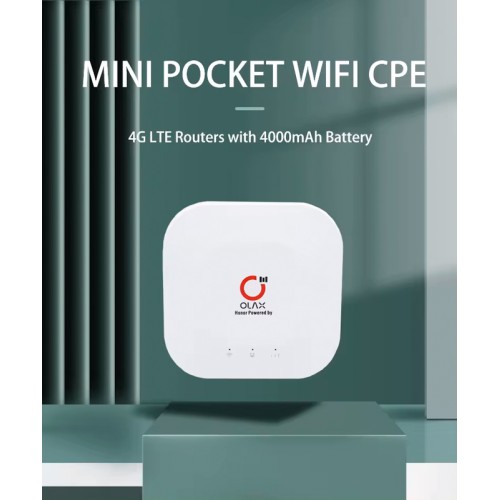 OLAX OLAX router MT30, 4G LTE, WiFi 150 Mbps, 4000mAh