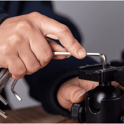 DELI DELI σετ κλειδιά Allen DL3080 σε σχήμα L, με κρίκο κλειδιών, 8τμχ