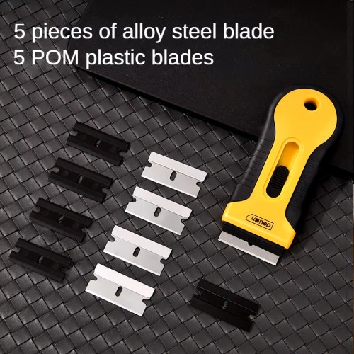 DELI DELI εργαλείο αφαίρεσης κόλλας DL365105 για επισκευές κινητών, με 10x λεπίδες