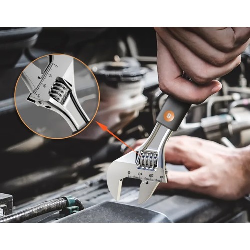 DELI DELI γαλλικό κλειδί HT1508C, ρυθμιζόμενο 0-30mm, 200mm