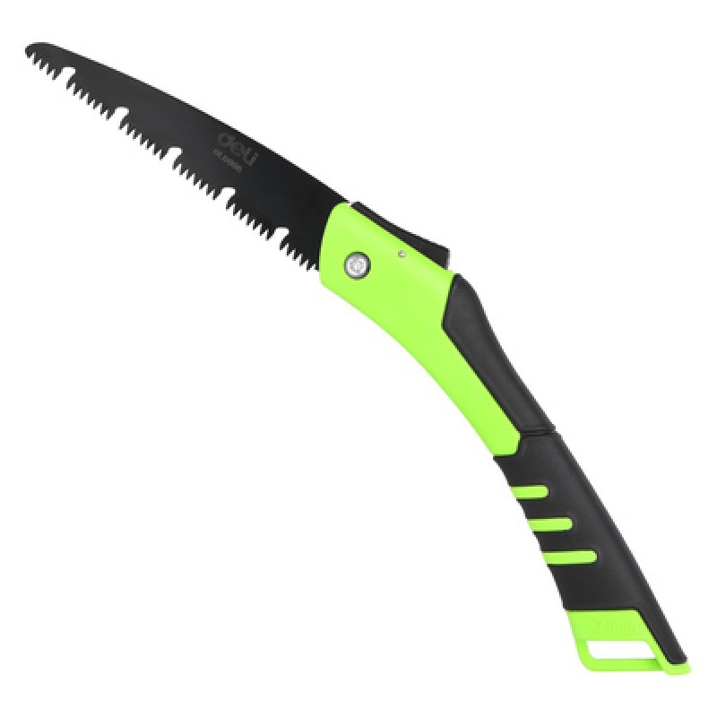 DELI DELI πριόνι ξύλου DL6006 με αντιολισθητική λαβή, αναδιπλούμενο, 17cm