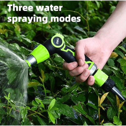 DELI DELI πιστόλι νερού DL8072 με 3 λειτουργίες ψεκασμού, 3/4