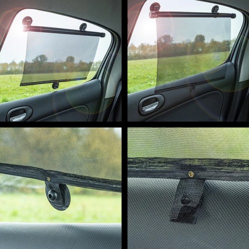 PROPLUS PROPLUS κουρτίνες αυτοκινήτου 250013, με βεντούζα, 45x54cm, 2τμχ