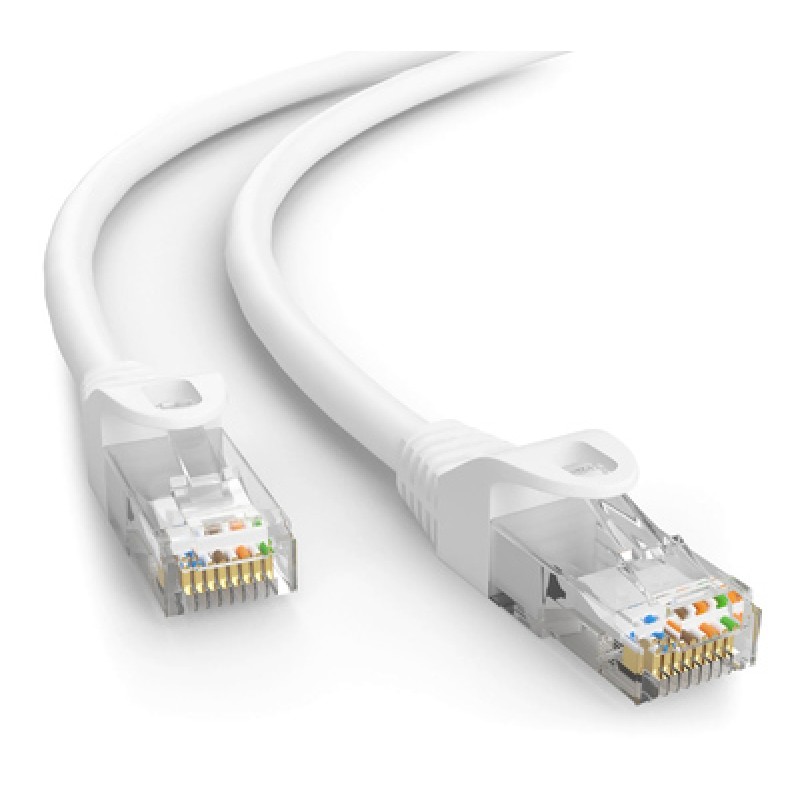 Powertech POWERTECH καλώδιο δικτύου CAB-N381, Cat 6 U/UTP, CCA, 250Hz, 3m, λευκό