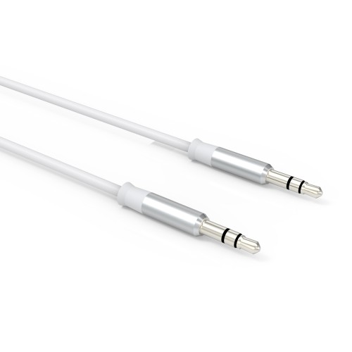 LDNIO LDNIO καλώδιο ήχου 3.5mm LS-Y02, AUX, 1m, λευκό