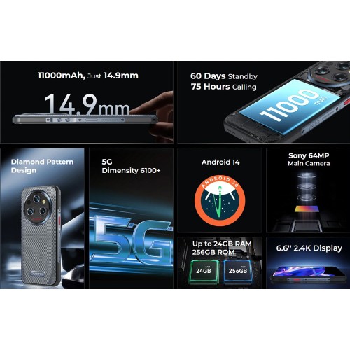 OUKITEL OUKITEL smartphone WP35, 6.6