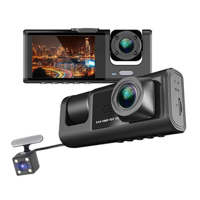 Powertech POWERTECH κάμερες αυτοκινήτου PT-1331, μπροστινή/καμπίνας/οπισθοπορείας, 2