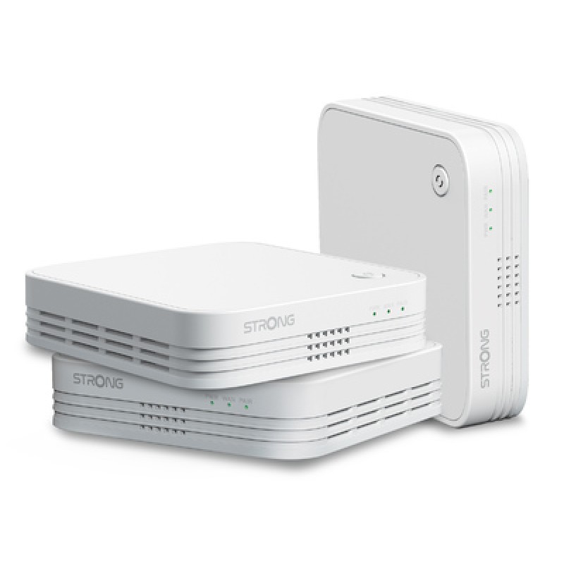 STRONG STRONG WiFi Mesh Home Kit ATRIA 1200 V2, 1200Mbps Dual Band, 3τμχ