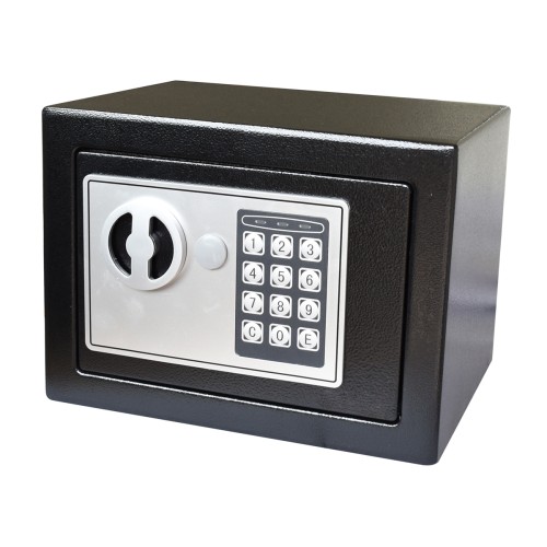 Powertech POWERTECH χρηματοκιβώτιο ασφαλείας PT-1342, ψηφιακό κλείδωμα, 23x17x17cm, 2.18kg