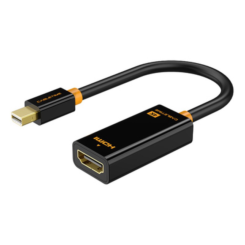 CABLETIME CABLETIME αντάπτορας mini DisplayPort σε HDMI CT-AV589-02G4K, 4K/30Hz, μαύρος