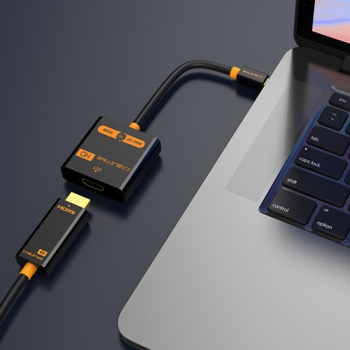 CABLETIME CABLETIME αντάπτορας mini DisplayPort σε HDMI CT-AV589-02G, 1080p, μαύρος
