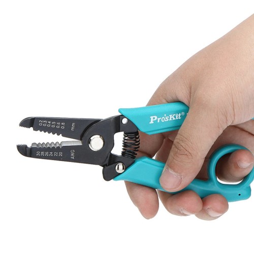 PROSKIT PROSKIT απογυμνωτής καλωδίων 8PK-3001D, 0.2-0.8mm/30-20AWG, 156mm