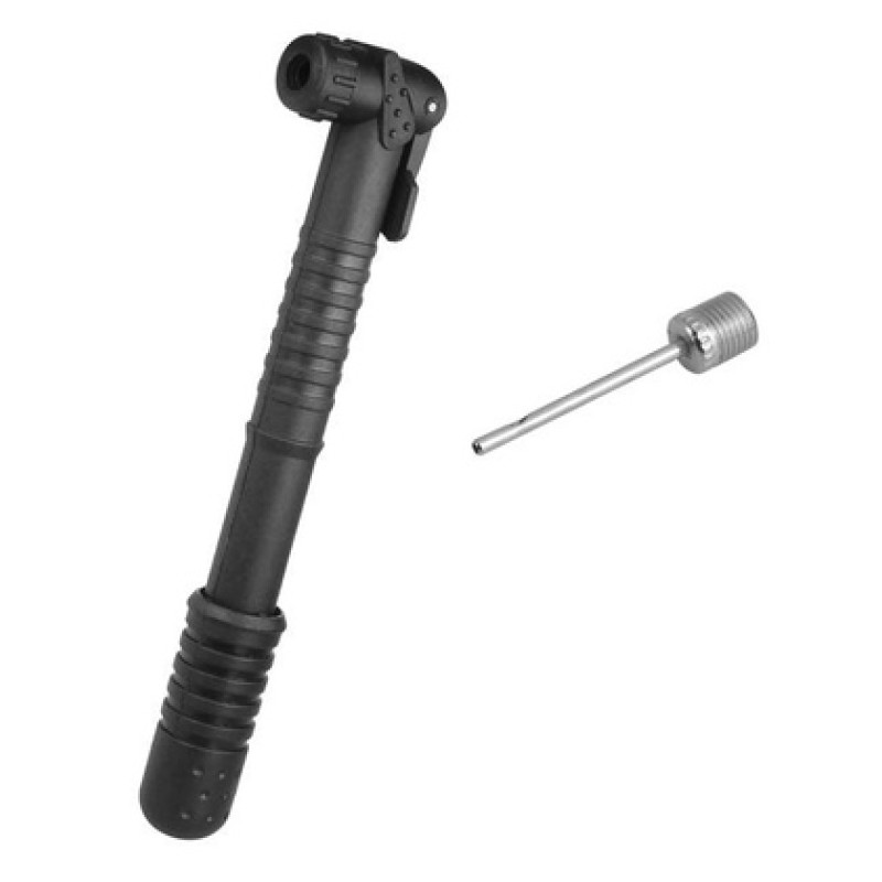 UNBRANDED Τρόμπα χειρός ποδηλάτου LXRW1, 23.5cm, μαύρη