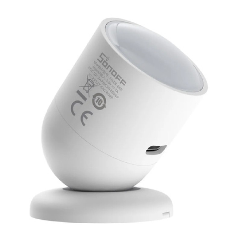 SONOFF SONOFF smart ανιχνευτής κίνησης SNZB-06P με αισθητήρα φωτός, ZigBee, λευκός