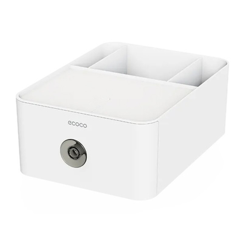 ECOCO ECOCO θήκη οργάνωσης E2334, επιτραπέζια, 28x21x11cm, λευκή