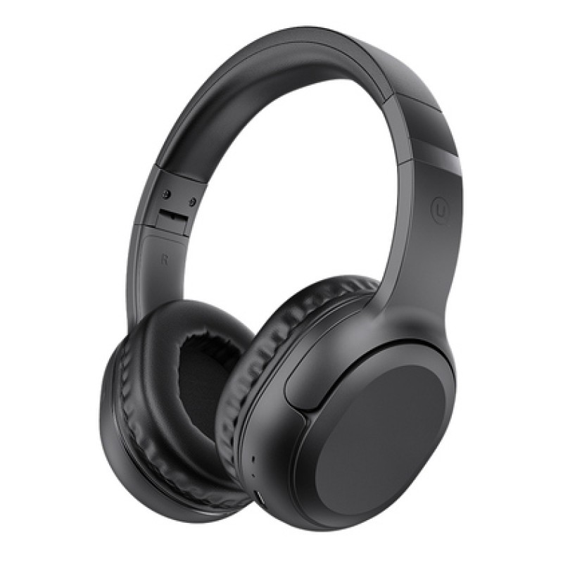 USAMS USAMS headphones YG23, ασύρματα & ενσύρματα, Φ40mm, 300mAh, μαύρα