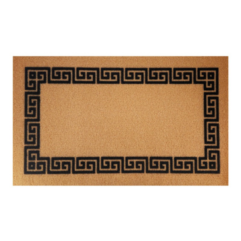 HOME USE HOME USE πατάκι εισόδου HUH-0206, αντιολισθητικό, 75x45cm, 8mm πάχος, καφέ