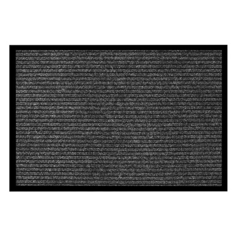 HOME USE HOME USE πατάκι εισόδου HUH-0208, αντιολισθητικό, 90x60cm, 6mm πάχος, γκρι