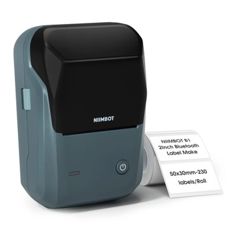 NIIMBOT NIIMBOT smart θερμικός εκτυπωτής ετικετών B1, 203dpi, Bluetooth, μπλε