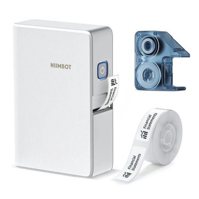 NIIMBOT NIIMBOT smart θερμικός εκτυπωτής ετικετών B18, 203dpi, Bluetooth, λευκός