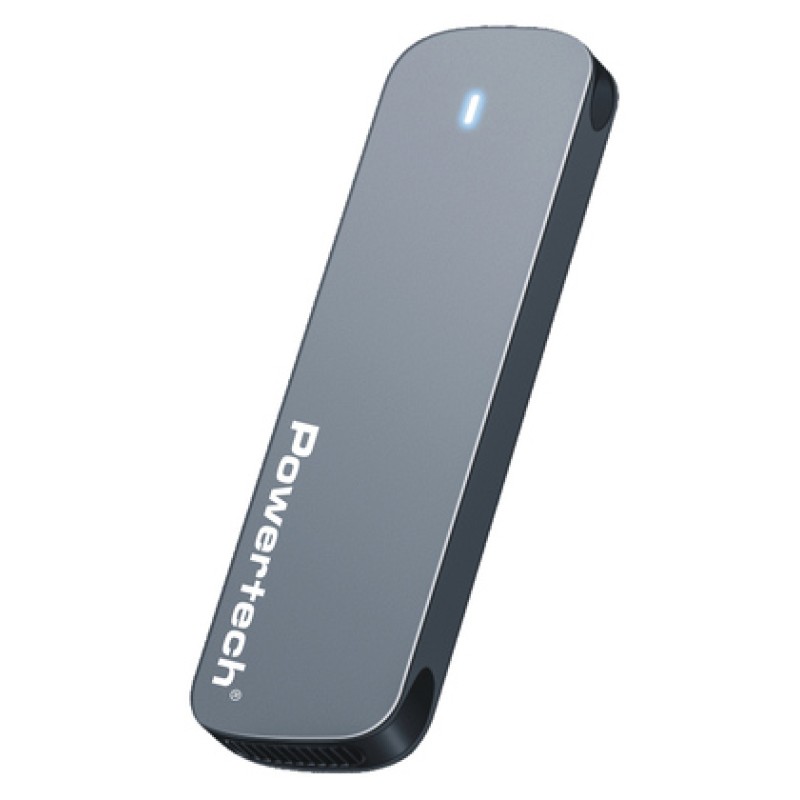 Powertech POWERTECH θήκη για M.2 SATA SSD PT-1374, 6Gbps, γκρι