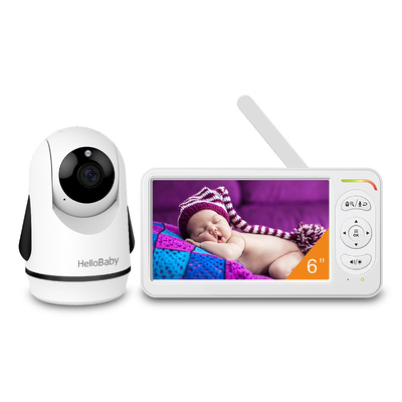 HELLOBABY HELLOBABY ενδοεπικοινωνία μωρού HB6364 με κάμερα & οθόνη 6