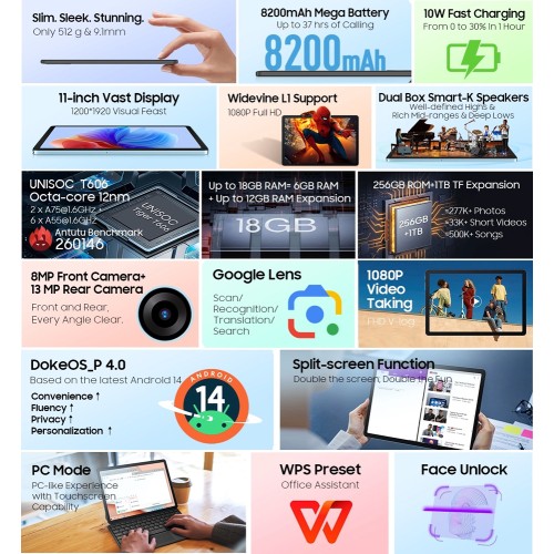 BLACKVIEW BLACKVIEW tablet Tab 9 WiFi, 11