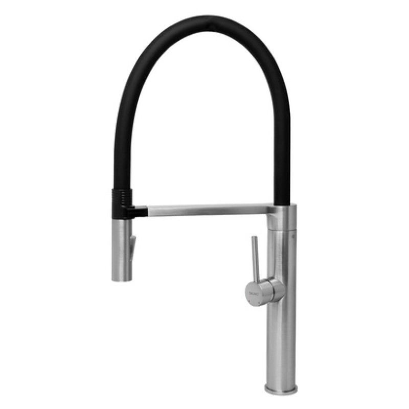 Bruno Μπαταρία Πάγκου Κουζίνας M54801-817C,Αναμεικτική Ασημί