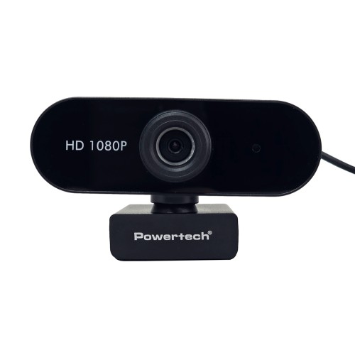 Powertech POWERTECH web camera PT-1382, 2MP, 1080p FHD, ρυθμιζόμενη εστίαση, 1.5m, μαύρη