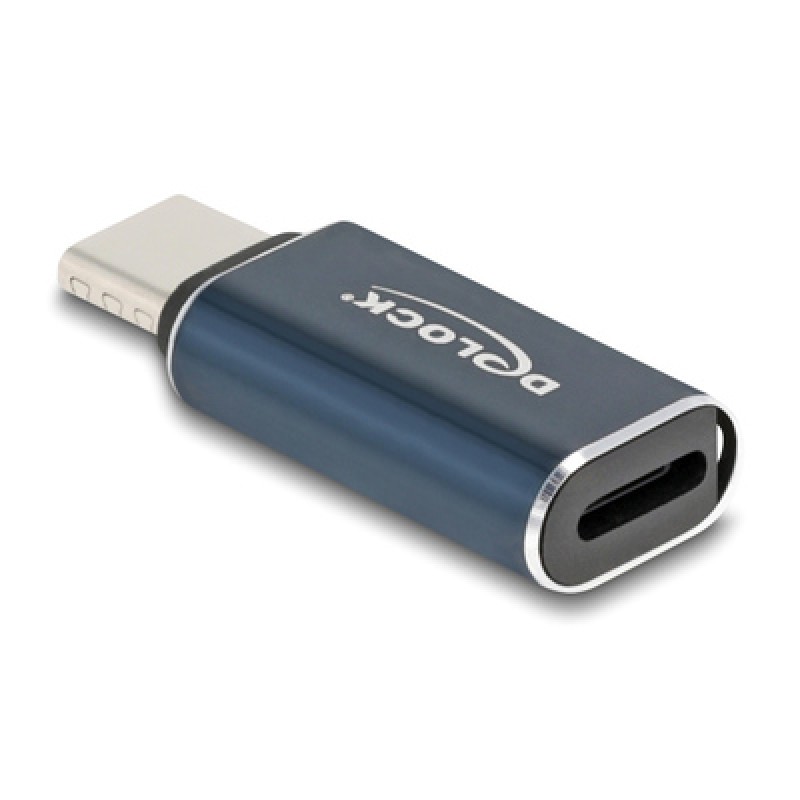 DELOCK DELOCK αντάπτορας USB-C σε Lightning 60688, 35W, 480Mbps, ανθρακί