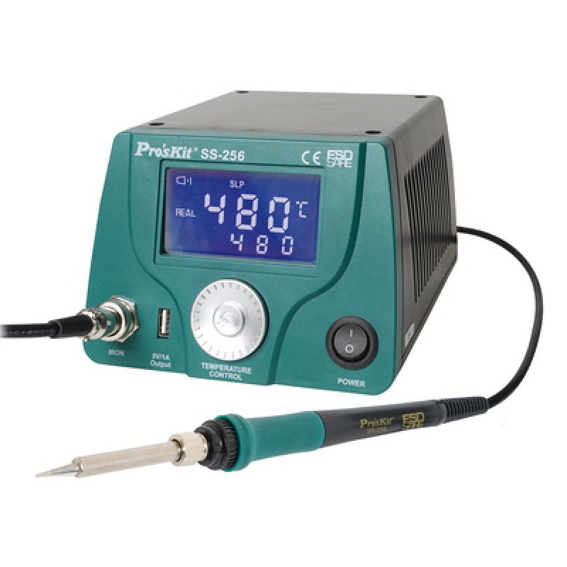 PROSKIT PROSKIT σταθμός συγκόλλησης SS-256B με κολλητήρι, 60W, 200~480 °C