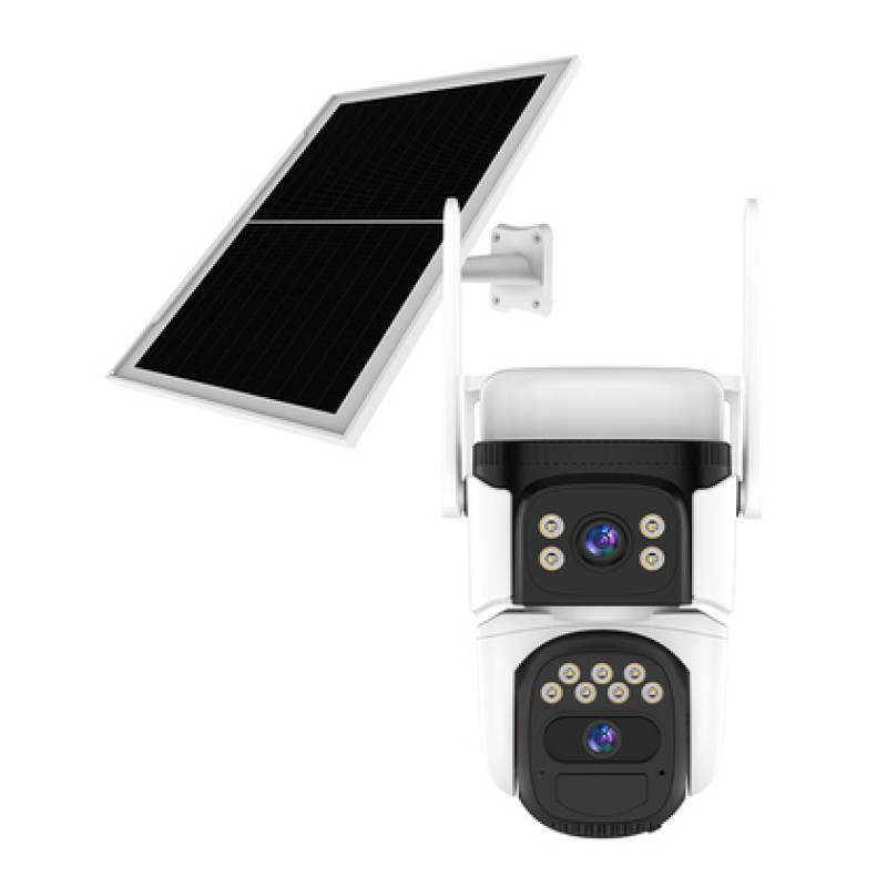 VSTARCAM VSTARCAM smart ηλιακή κάμερα CB621DR, dual lens, 3MP, WiFi, SD, PTZ, IP66