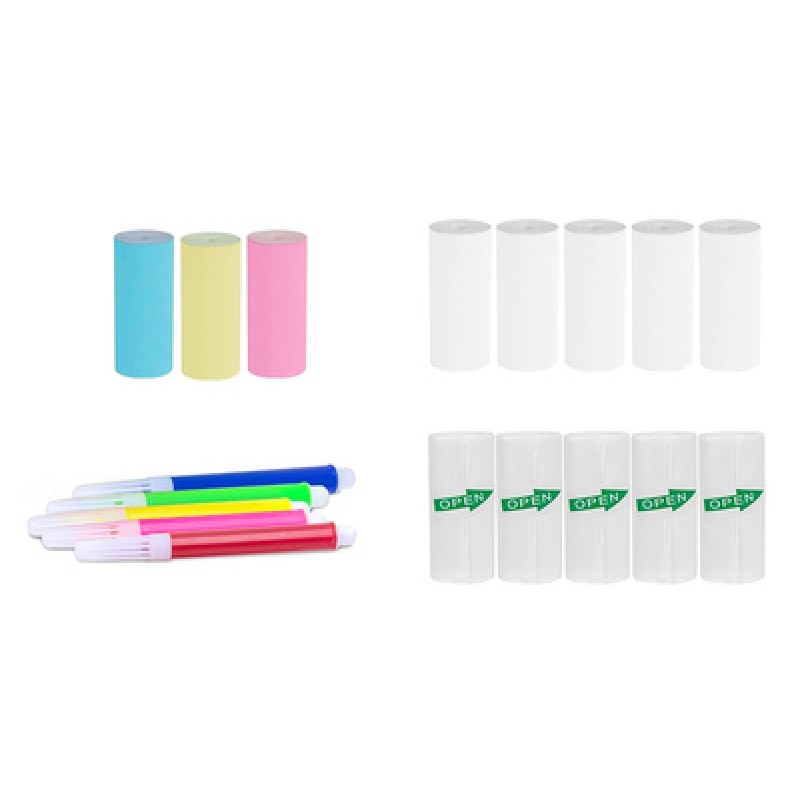 Powertech POWERTECH σετ ανταλλακτικών χαρτιών εκτύπωσης PT-1421 για θερμικό εκτυπωτή PT-1420, 13τμχ